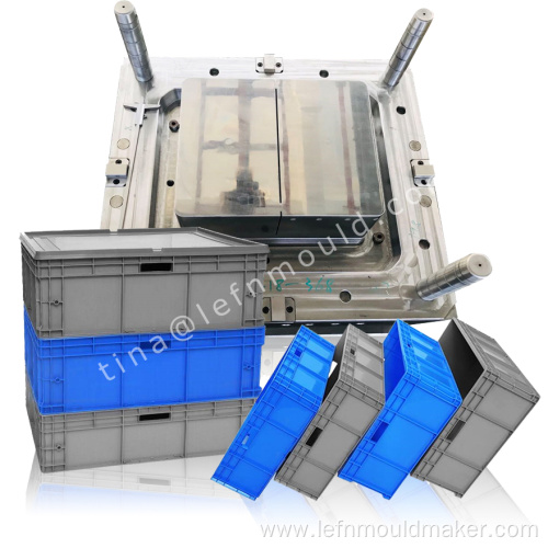 Injection Mould Crate Tray 2 Cavities Mango